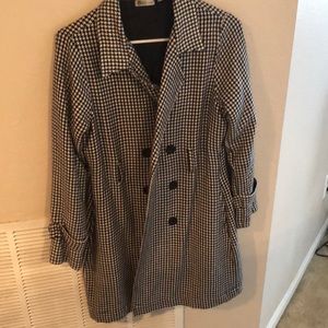 Knee length pea coat